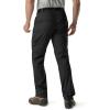 CQR Men’s Convertible Cargo Tactical Pants, Water Resistant Outdoor Hiking Pants, Zip Off Lightweight Stretch Work Pants(Lightweight Zip-off Black)