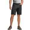 CQR Men’s Convertible Cargo Tactical Pants, Water Resistant Outdoor Hiking Pants, Zip Off Lightweight Stretch Work Pants(Rocky Black)