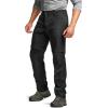 CQR Men’s Convertible Cargo Tactical Pants, Water Resistant Outdoor Hiking Pants, Zip Off Lightweight Stretch Work Pants(Rocky Black)
