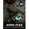 CQR Men’s Convertible Cargo Tactical Pants, Water Resistant Outdoor Hiking Pants, Zip Off Lightweight Stretch Work Pants(Rocky Fuscous Green)