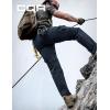 CQR Men’s Convertible Cargo Tactical Pants, Water Resistant Outdoor Hiking Pants, Zip Off Lightweight Stretch Work Pants(Runyon Cargo W/Belt Navy)