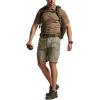 CQR Men’s Convertible Cargo Tactical Pants, Water Resistant Outdoor Hiking Pants, Zip Off Lightweight Stretch Work Pants(Runyon Cargo W/Belt Sandstorm)