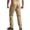 CQR Men’s Convertible Cargo Tactical Pants, Water Resistant Outdoor Hiking Pants, Zip Off Lightweight Stretch Work Pants(Runyon Dune Khaki)