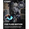 CQR Men’s Flex Lightweight Joggers, Elastic Waist Drawstring Casual Pants, Tapered Fit Water Resistant Outdoor Cargo Pants(Squad Operator Navy)