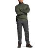CQR Men’s Flex Stretch Tactical Pants, Water Resistant Ripstop Cargo Pants, Lightweight EDC Outdoor Work Hiking Pants(Intense Charcoal)