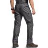 CQR Men’s Flex Stretch Tactical Pants, Water Resistant Ripstop Cargo Pants, Lightweight EDC Outdoor Work Hiking Pants(Sneak Charcoal)