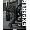 CQR Men’s Flex Stretch Tactical Pants, Water Resistant Ripstop Cargo Pants, Lightweight EDC Outdoor Work Hiking Pants(Sneak Charcoal)