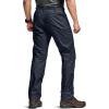 CQR Men’s Flex Stretch Tactical Pants, Water Resistant Ripstop Cargo Pants, Lightweight EDC Outdoor Work Hiking Pants(Sneak Operator Navy)