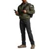 CQR Men’s Flex Stretch Tactical Pants, Water Resistant Ripstop Cargo Pants, Lightweight EDC Outdoor Work Hiking Pants(Tac-stretch Black)