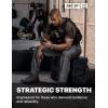 CQR Men’s Flex Stretch Tactical Pants, Water Resistant Ripstop Cargo Pants, Lightweight EDC Outdoor Work Hiking Pants(Tac-stretch Cargo Charcoal)