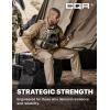 CQR Men’s Flex Stretch Tactical Pants, Water Resistant Ripstop Cargo Pants, Lightweight EDC Outdoor Work Hiking Pants(Tac-stretch Cargo Khaki)