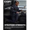 CQR Men’s Flex Stretch Tactical Pants, Water Resistant Ripstop Cargo Pants, Lightweight EDC Outdoor Work Hiking Pants(Tac-stretch Cargo Operator Navy)