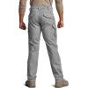 CQR Men’s Flex Stretch Tactical Pants, Water Resistant Ripstop Cargo Pants, Lightweight EDC Outdoor Work Hiking Pants(Tac-stretch Cargo Regular Stone)