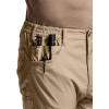 CQR Men’s Flex Stretch Tactical Pants, Water Resistant Ripstop Cargo Pants, Lightweight EDC Outdoor Work Hiking Pants(Tac-stretch Khaki)