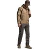 CQR Men’s Hooded Tactical Softshell Jacket, Water Resistant Fleece Lined Hoodie, Winter Outdoor Hunting Hiking Rain Wind(Modern Coyote)