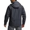 CQR Men’s Hooded Tactical Softshell Jacket, Water Resistant Fleece Lined Hoodie, Winter Outdoor Hunting Hiking Rain Wind(Modern Heather Dark Grey)