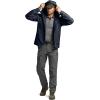 CQR Men’s Hooded Tactical Softshell Jacket, Water Resistant Fleece Lined Hoodie, Winter Outdoor Hunting Hiking Rain Wind(Modern Operator Navy)
