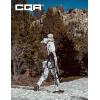 CQR Men’s Hooded Tactical Softshell Jacket, Water Resistant Fleece Lined Hoodie, Winter Outdoor Hunting Hiking Rain Wind(Operator Print Jacket Hunting Camo)