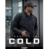 CQR Men’s Lightweight Insulated Jacket, Windproof Packable Water Resistant Warm Active Coat for Hiking Work Outdoor Tactical(Frame Black)