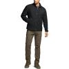 CQR Men’s Lightweight Insulated Jacket, Windproof Packable Water Resistant Warm Active Coat for Hiking Work Outdoor Tactical(Frame Black)