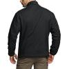 CQR Men’s Lightweight Insulated Jacket, Windproof Packable Water Resistant Warm Active Coat for Hiking Work Outdoor Tactical(Frame Black)