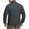 CQR Men’s Lightweight Insulated Jacket, Windproof Packable Water Resistant Warm Active Coat for Hiking Work Outdoor Tactical(Frame Shadow Grey)