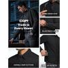 CQR Men’s Lightweight Insulated Jacket, Windproof Packable Water Resistant Warm Active Coat for Hiking Work Outdoor Tactical(Layer Black)