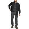 CQR Men’s Lightweight Insulated Jacket, Windproof Packable Water Resistant Warm Active Coat for Hiking Work Outdoor Tactical(Layer Black)
