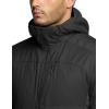 CQR Men’s Lightweight Insulated Jacket, Windproof Packable Water Resistant Warm Active Coat for Hiking Work Outdoor Tactical(Lightweight Black)