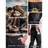 CQR Men’s Lightweight Vent Hiking Pants, Water-Resistant & Breathable Sports Outdoor Athletic Pants with Elastic Waist(Ascend Bolt Black)