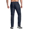 CQR Men’s Lightweight Vent Hiking Pants, Water-Resistant & Breathable Sports Outdoor Athletic Pants with Elastic Waist(Ascend Bolt Polar Navy)