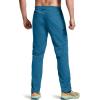 CQR Men’s Lightweight Vent Hiking Pants, Water-Resistant & Breathable Sports Outdoor Athletic Pants with Elastic Waist(Ascend Crux Glaucous)