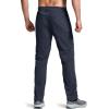 CQR Men’s Lightweight Vent Hiking Pants, Water-Resistant & Breathable Sports Outdoor Athletic Pants with Elastic Waist(Ascend Crux Polar Navy)