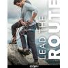 CQR Men’s Lightweight Vent Hiking Pants, Water-Resistant & Breathable Sports Outdoor Athletic Pants with Elastic Waist(Ascend Peak Carbon Grey)