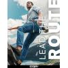 CQR Men’s Lightweight Vent Hiking Pants, Water-Resistant & Breathable Sports Outdoor Athletic Pants with Elastic Waist(Ascend Peak Glaucous)