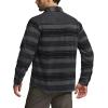 CQR Men’s Long Sleeve Heavyweight Fleece Shirts, Plaid Button Up Shirt, Warm Outdoor Casual Shirt with Pockets(Bush Blend Wild Shadow)