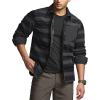 CQR Men’s Long Sleeve Heavyweight Fleece Shirts, Plaid Button Up Shirt, Warm Outdoor Casual Shirt with Pockets(Bush Blend Wild Shadow)