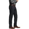 CQR Men’s Motion Utility Casual Pants, Regular Fit Lightweight Work Pants, Water Resistant Outdoor Stretch Pants with Pockets(Venture Black)