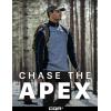 CQR Men’s Quarter Zip Utility Fleece Pullover, Outdoor Casual Thermal Sweater, Chest Zipper Pocket, Mock Neck Long Sleeve(Apex Ocean Navy)