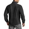 CQR Men’s Quarter Zip Utility Fleece Pullover, Outdoor Casual Thermal Sweater, Chest Zipper Pocket, Mock Neck Long Sleeve(Fortress Black)
