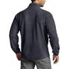 CQR Men’s Quarter Zip Utility Fleece Pullover, Outdoor Casual Thermal Sweater, Chest Zipper Pocket, Mock Neck Long Sleeve(Fortress Charcoal)