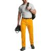 CQR Men’s Quick Dry Tactical Pants, Water Resistant Outdoor Pants, Lightweight Stretch Cargo Work Hiking Pants(Rocky Cargo W/Belt Amber)