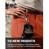 CQR Men’s Quick Dry Tactical Pants, Water Resistant Outdoor Pants, Lightweight Stretch Cargo Work Hiking Pants(Rocky Cargo W/Belt Burnt Orange)