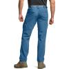 CQR Men’s Quick Dry Tactical Pants, Water Resistant Outdoor Pants, Lightweight Stretch Cargo Work Hiking Pants(Rocky Cargo W/Belt Glaucous)