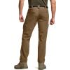 CQR Men’s Quick Dry Tactical Pants, Water Resistant Outdoor Pants, Lightweight Stretch Cargo Work Hiking Pants(Rocky Cargo W/Belt Hazelnut)