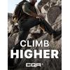 CQR Men’s Quick Dry Tactical Pants, Water Resistant Outdoor Pants, Lightweight Stretch Cargo Work Hiking Pants(Rocky Z Black)