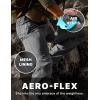 CQR Men’s Quick Dry Tactical Pants, Water Resistant Outdoor Pants, Lightweight Stretch Cargo Work Hiking Pants(Rocky Z Jet Grey)