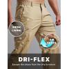 CQR Men’s Quick Dry Tactical Pants, Water Resistant Outdoor Pants, Lightweight Stretch Cargo Work Hiking Pants(Runyon Cargo Pants Dune Khaki)