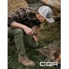 CQR Men’s Quick Dry Tactical Pants, Water Resistant Outdoor Pants, Lightweight Stretch Cargo Work Hiking Pants(Runyon Cargo Pants Green Kelp)