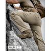 CQR Men’s Quick Dry Tactical Pants, Water Resistant Outdoor Pants, Lightweight Stretch Cargo Work Hiking Pants(Runyon Cargo Pants Sandstorm)